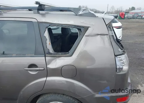 2012 Mitsubishi Outlander Se from USA, damaged, VIN JA4JT3AW1CU009734